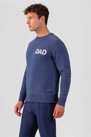 Pull en laine d’agneau - Bleu