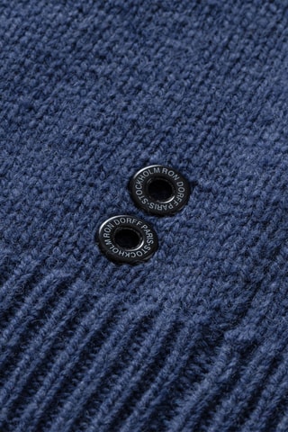 Pull en laine d’agneau - Bleu