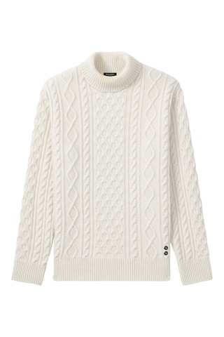 Pull en laine et cachemire - Blanc