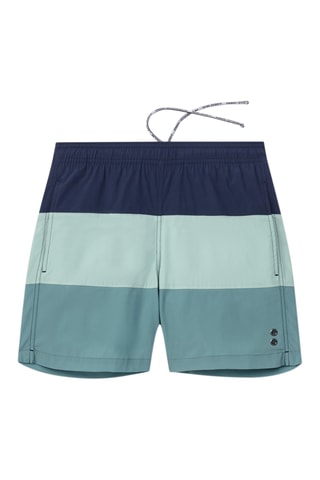 Short de baño SS25 - Azul y verde