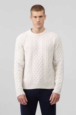 Pull en laine et cachemire Archives - Blanc
