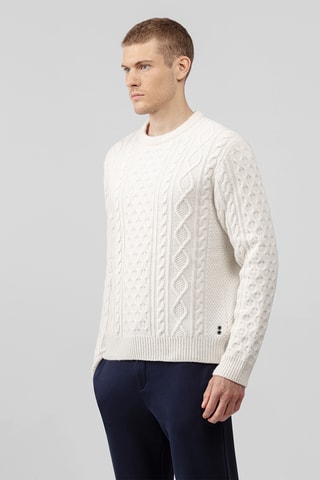 Pull en laine et cachemire Archives - Blanc