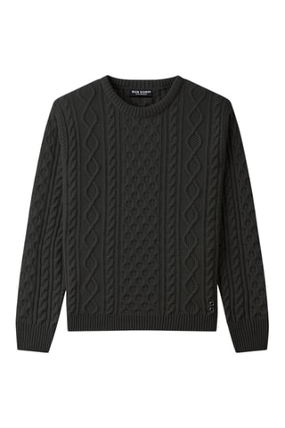 Pull en laine et cachemire - Vert foncé