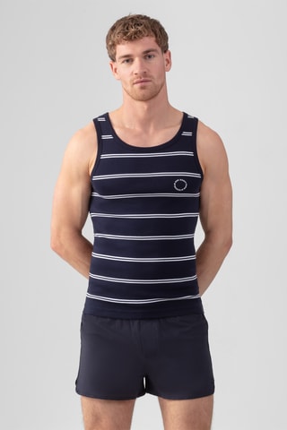 Camiseta de tirantes AW24 - Azul marino