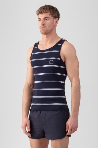 Camiseta de tirantes AW24 - Azul marino