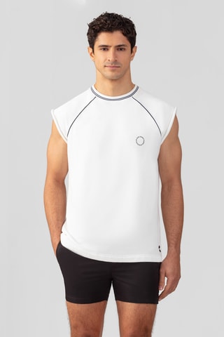 Sweat en coton biologique - Blanc