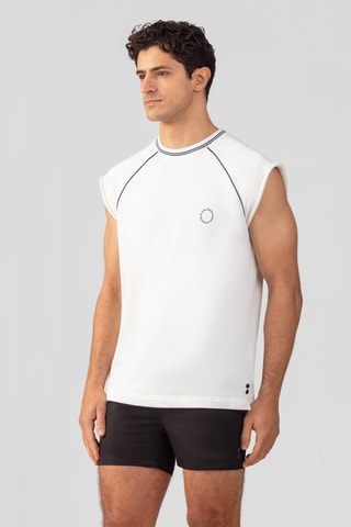 Sweat en coton biologique - Blanc