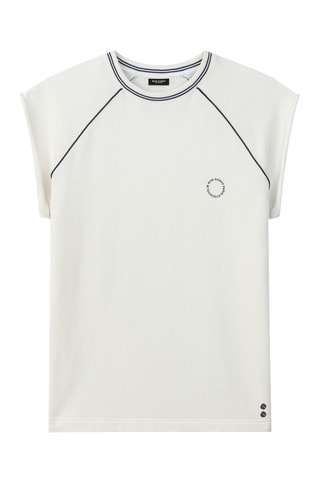 Sweat en coton biologique - Blanc
