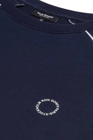 Sweat en coton biologique - Bleu marine