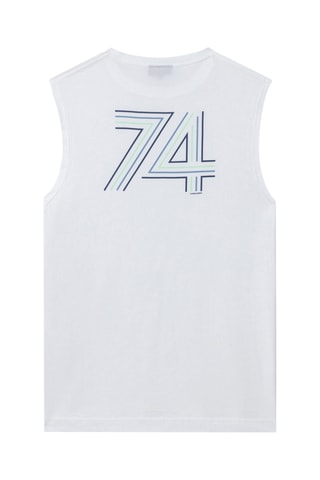 Camiseta de algodón orgánico SS25 - Blanco