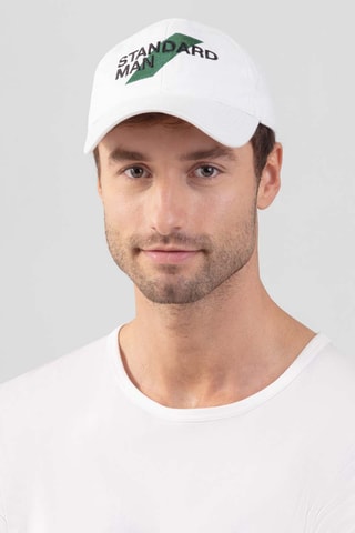 Gorra SS25 - Blanco y verde