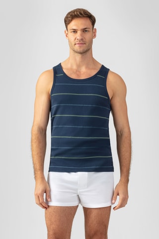 Camiseta de tirantes SS25 - Azul marino