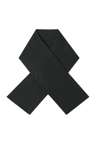 Bufanda de lana AW25 - Verde oscuro