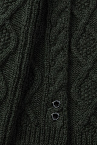 Bufanda de lana y cachemir AW25 - Verde oscuro