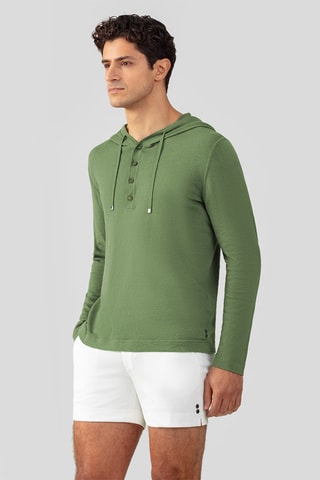 Sweat à capuche - Vert