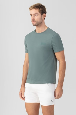 Camiseta de algodón orgánico SS25 - Verde