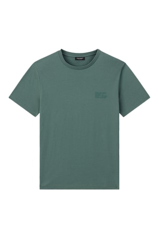 Camiseta de algodón orgánico SS25 - Verde