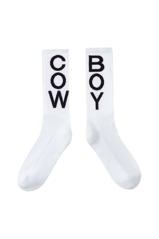 Chaussettes Collab - Blanc