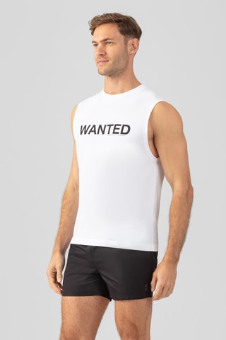 Camiseta de algodón orgánico Collab - Blanco