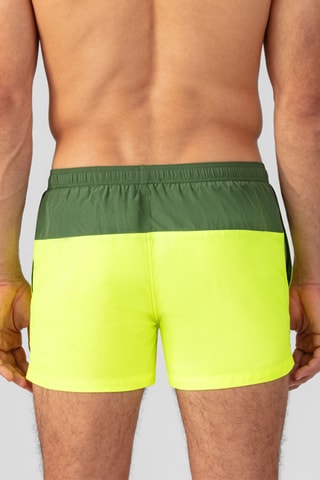 Short de baño SS25 - Amarillo y verde