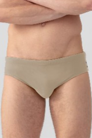 Bañador estilo slip AW24 - Beige