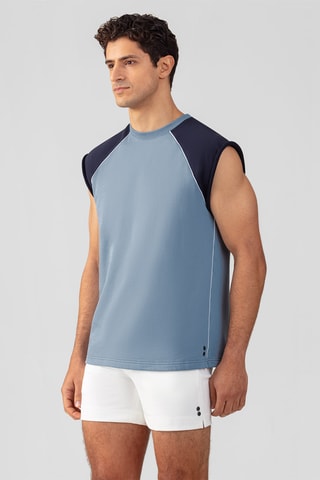 Sweat en coton biologique Collab - Bleu