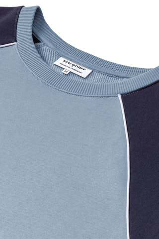 Sweat en coton biologique Collab - Bleu