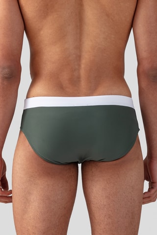 Bañador estilo slip Carry Over - Caqui