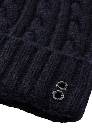 Gorro de lana y cachemir AW25 - Azul marino