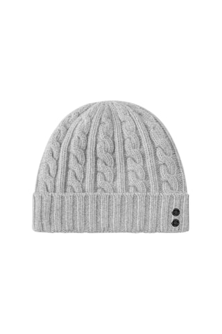Gorro de lana y cachemir AW25 - Gris