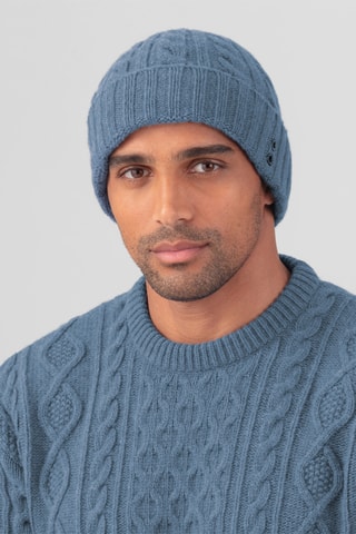 Gorro de lana y cachemir AW24 - Azul