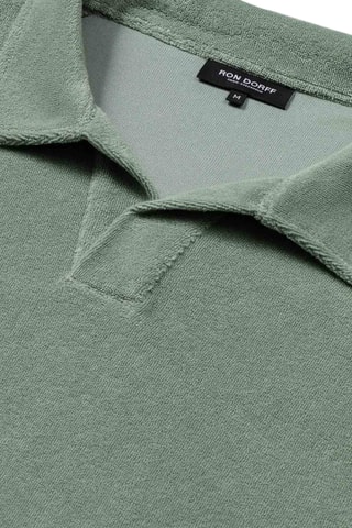 Polo de algodón orgánico SS25 - Verde agua