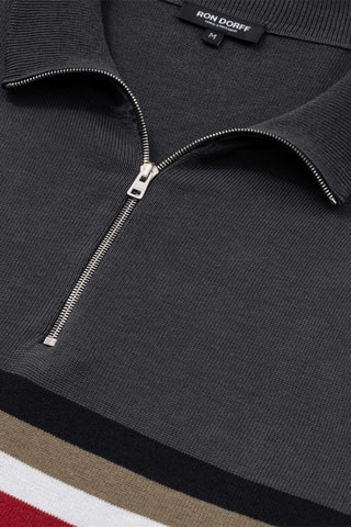 Polo de seda AW24 - Gris