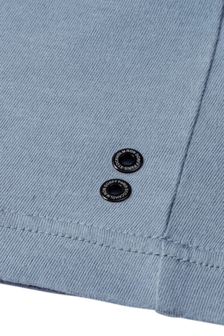 Camiseta de tirantes de algodón orgánico Collab - Azul