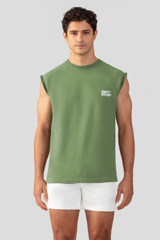 Sweat en coton biologique - Vert