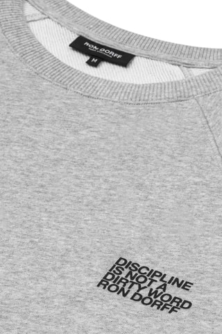 Sweat en coton biologique - Gris