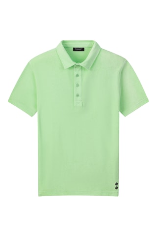 Polo de algodón orgánico SS25 - Verde