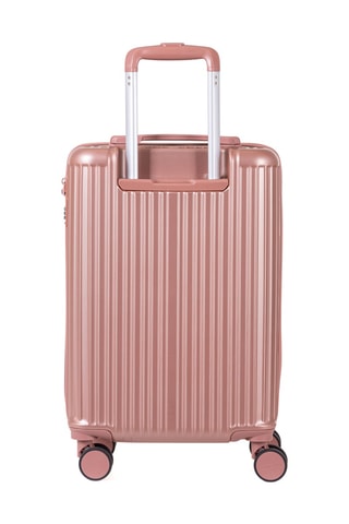 Bagaglio a mano (S) Vaiana - Rosa metallizzato - 55 cm