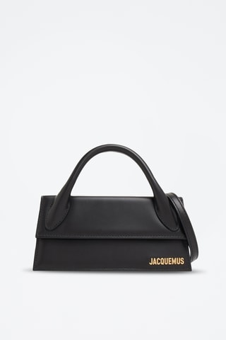 Sac à main en cuir Lungo Chiquito - Noir