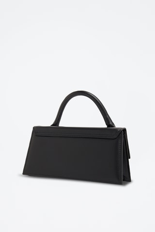 Sac à main en cuir Lungo Chiquito - Noir
