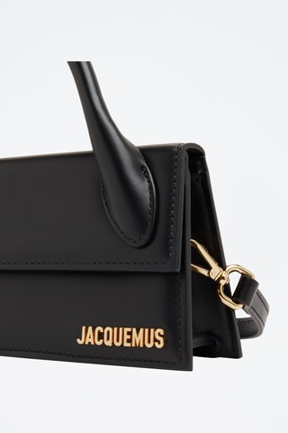 Sac à main en cuir Lungo Chiquito - Noir