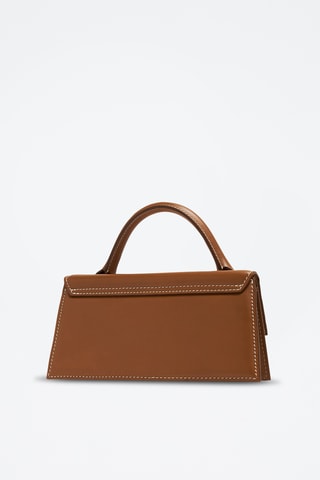 Sac à main en cuir Lungo Chiquito - Marron