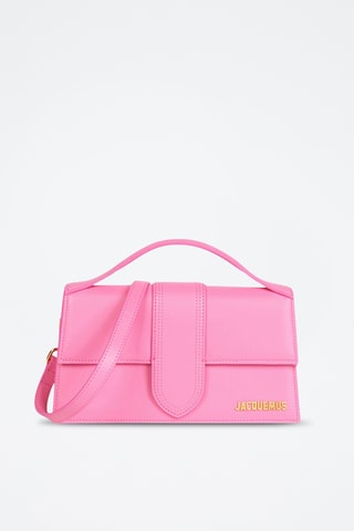 Sac à main en cuir de veau Grand Bambino - Rose