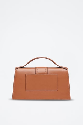 Sac à main en cuir Grand Bambino - Marron
