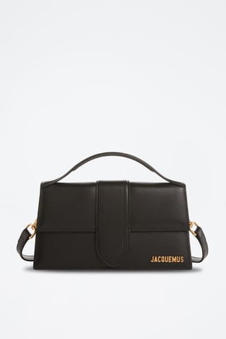 Sac à main en cuir Grand Bambino - Noir