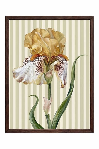 Quadro « Butter Yellow Iris Print » Nay Bellamy - 50 x 70 cm