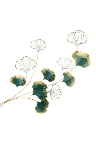 Wanddecoratie - 135 x 75 cm - Groen en Geel
