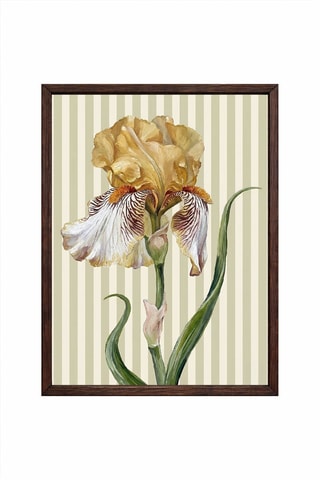 Quadro « Butter Yellow Iris Print » Nay Bellamy - 33 x 48 cm