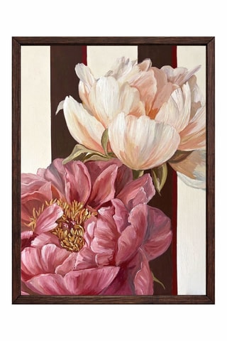 Quadro « Two Peonies » Nay Bellamy - 33 x 48 cm