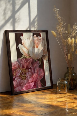 Quadro « Two Peonies » Nay Bellamy - 50 x 70 cm